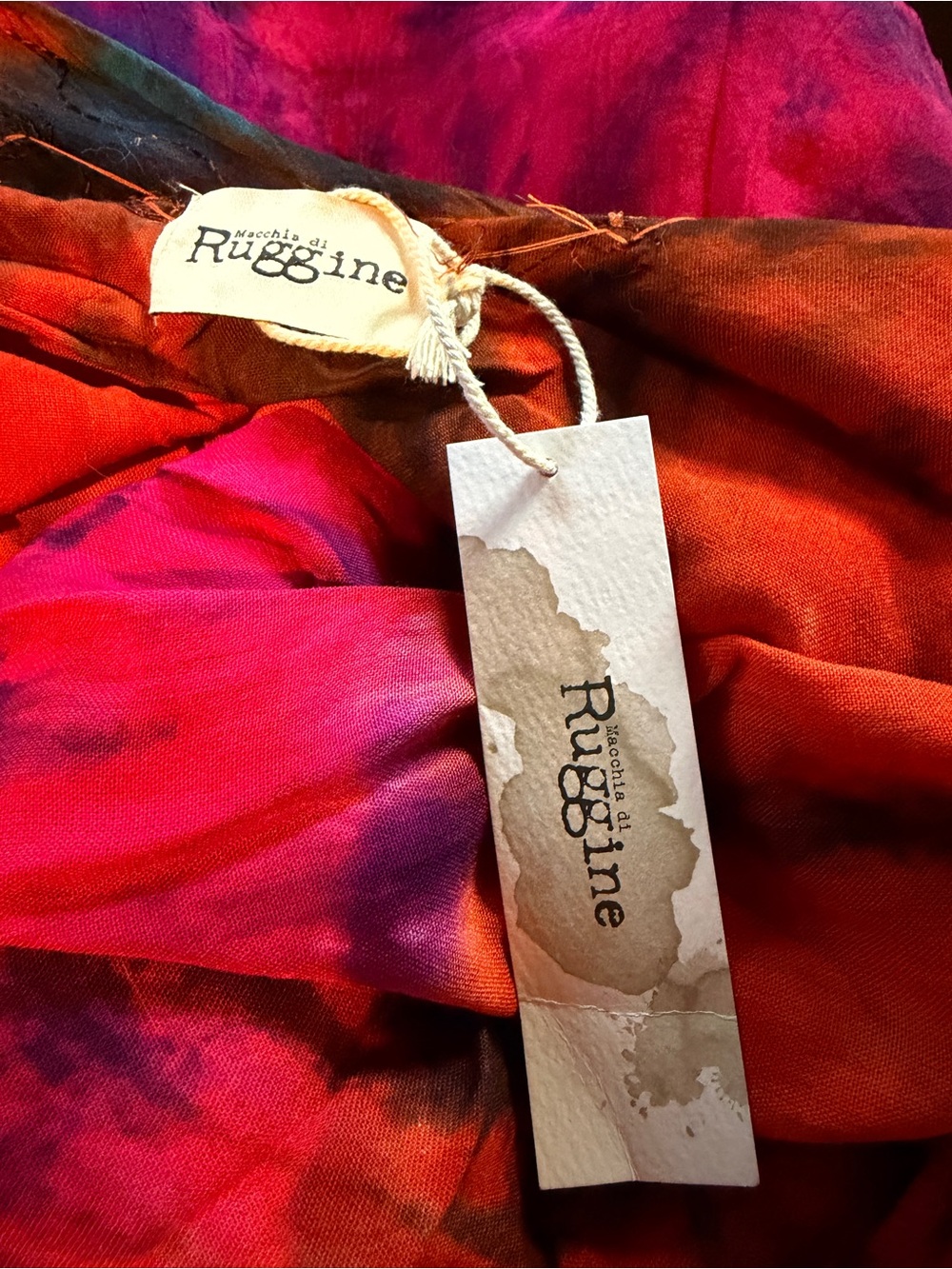 Ruggine Tie-Dye Floral Kimono - Picture 5 of 8